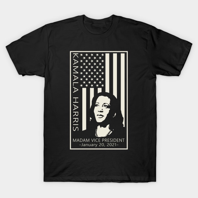 Madam Vice President Kamala Harris Inauguration Day T-Shirt by Etopix